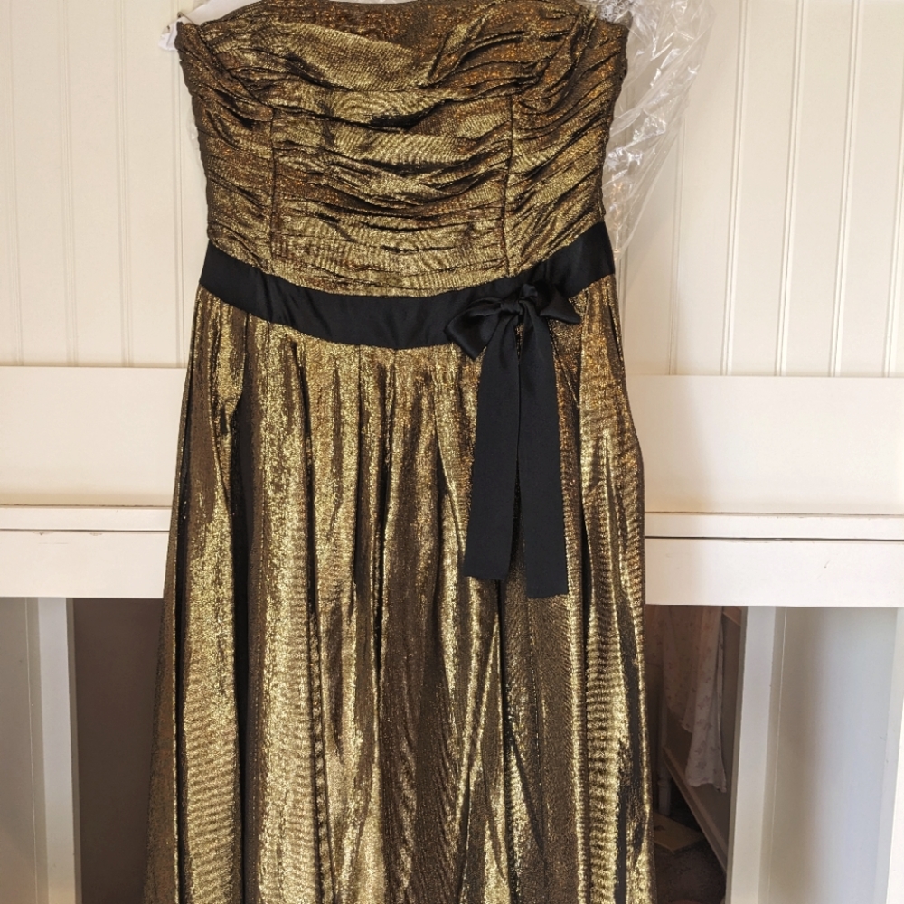 Gold Christopher Deane dress